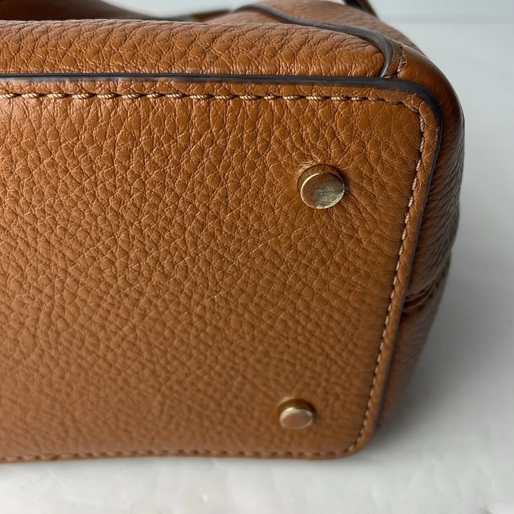 Kate Spade Jackson Brown Leather Satchel
